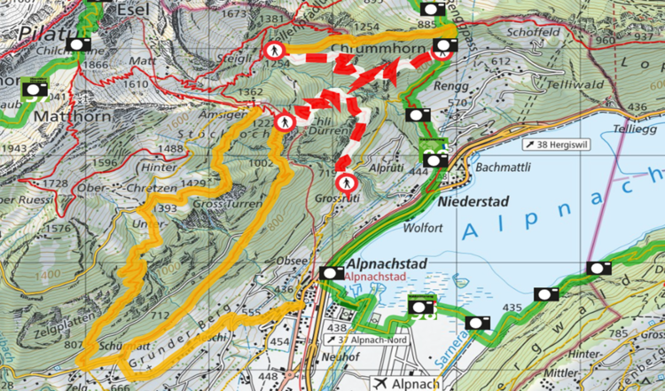 Sperrung Wanderweg 